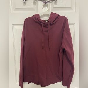 Athletic Maroon Hoodie